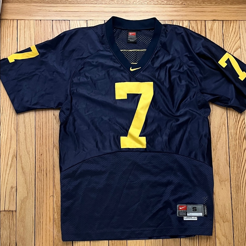 Nike Michigan #7 Football Jersey
